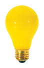Satco 60 W A19 A-Line Incandescent Bulb E26 (Medium) Yellow 2 pk, Pack of 12