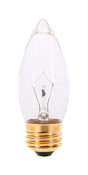 Satco 25 W B11 Decorative Incandescent Bulb E26 (Medium) Soft White 2 pk, Pack of 10