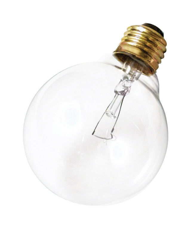 Satco 25 W G25 Decorative Incandescent Bulb E26 (Medium) Soft White 1 pk, Pack of 6