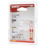 Satco 35 W T4 Specialty Halogen Bulb 595 lm Warm White 1 pk, Pack of 12