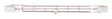 Satco 500 W T3 Specialty Halogen Bulb 9,500 lm Warm White 1 pk