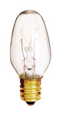 Satco 4 W C7 Nightlight Incandescent Bulb E12 (Candelabra) Soft White 1 pk, Pack of 20