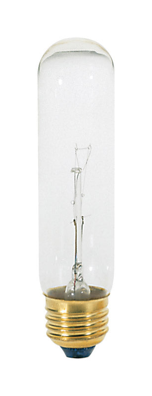 Satco 40 W T10 Tubular Incandescent Bulb E26 (Medium) Soft White 1 pk, Pack of 10