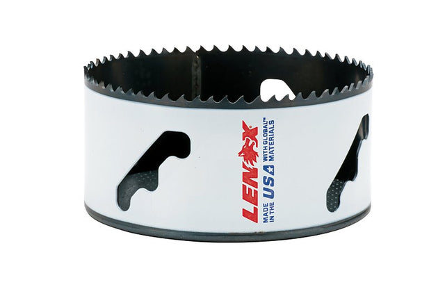 Lenox Speed Slot 30068-68L Hole Saw, 4-1/4 in Dia, Bi-Metal Cutting Edge