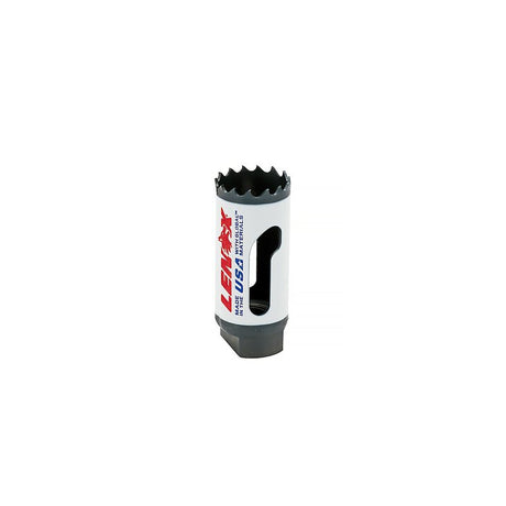 Lenox Speed Slot 3001616L Hole Saw, 1 in Dia, 1-7/8 in D Cutting, 1/2-20 Arbor, 4/5 TPI, Bi-Metal Cutting Edge