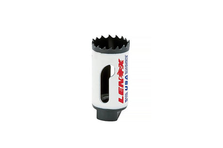 Lenox Speed Slot 3001818L Hole Saw, 1-1/8 in Dia, 1-7/8 in D Cutting, 1/2-20 Arbor, 4/5 TPI, Bi-Metal Cutting Edge