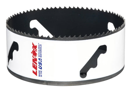 Lenox Speed Slot 3008080L Hole Saw, 5 in Dia, 1-7/8 in D Cutting, 4.5 to 5.5 TPI, Bi-Metal Cutting Edge