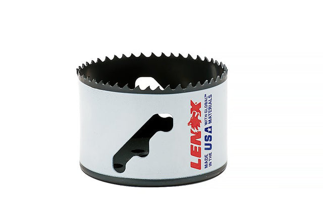 Lenox Speed Slot 3004848L Hole Saw, 3 in Dia, 1-7/8 in D Cutting, 5/8-18 Arbor, 4/5 TPI, Bi-Metal Cutting Edge