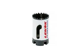 Lenox Speed Slot 3002222L Hole Saw, 1-3/8 in Dia, 1-7/8 in D Cutting, 5/8-18 Arbor, 4/5 TPI, Bi-Metal Cutting Edge