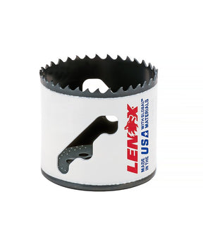 Lenox Speed Slot 3003636L Hole Saw, 2-1/4 in Dia, 1-7/8 in D Cutting, 5/8-18 Arbor, 4/5 TPI, Bi-Metal Cutting Edge