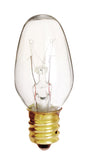 Satco 4 W C7 Nightlight Incandescent Bulb E12 (Candelabra) Soft White 4 pk, Pack of 12