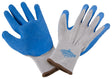 Diamondback GV-SHOWA/XL Gripper Work Gloves, Unisex, 10-1/4 in L, Knit Liner Cuff, Rubber Latex Coating, Cotton/Latex