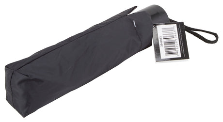 Diamondback 123 Umbrella, Round Canopy, Nylon Fabric, Black Fabric, 19-1/2 in OAH