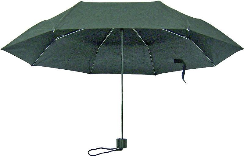 Diamondback 123 Umbrella, Round Canopy, Nylon Fabric, Black Fabric, 19-1/2 in OAH