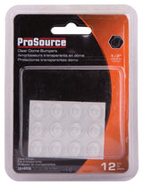 ProSource FE-50762A-PS Furniture Bumper Pad, 1/2 in, Dome, PU