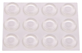 ProSource FE-50762A-PS Furniture Bumper Pad, 1/2 in, Dome, PU