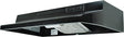 Air King AV1306 Range Hood, 180 cfm, 2 Fan, 30 in W, 12 in D, 6 in H, Steel, Black