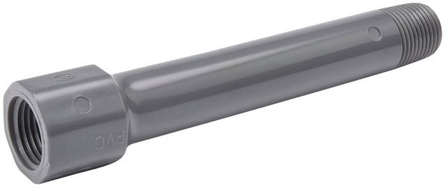B & K 413-040 Coupling Nipple, 1/2 in, Male x Female Thread, 4 in L, Gray, SCH 80 Schedule, 150 psi Pressure