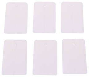 ProSource FE-S717-PS Shim, 1-7/8 in L, 1-3/32 in W, 7/32 in Thick, Plastic, White