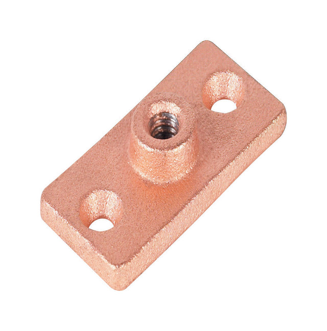 Warwick Hanger Copper Plated Malleable Iron Ceiling Flange, Pack of 25