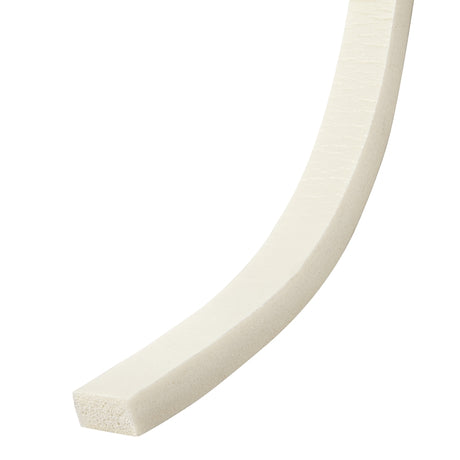 Frost King R734WH Foam Tape, 3/4 in W, 10 ft L, 7/16 in Thick, Rubber, White