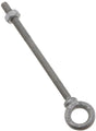 National Hardware N245-142 Eye Bolt, 3/8-16 Thread, Coarse Thread, 2-1/2 in L Thread, 3/4 in ID x 1-3/8 in OD Dia Eye