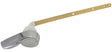 Plumb Pak PP836-63L Toilet Flush Lever, Brass, Chrome-Plated