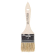 Wooster F5117-2 Paint Brush, 2 in W, Flat Brush, 1-1/2 in L Bristle, China Bristle, Plain-Grip Handle