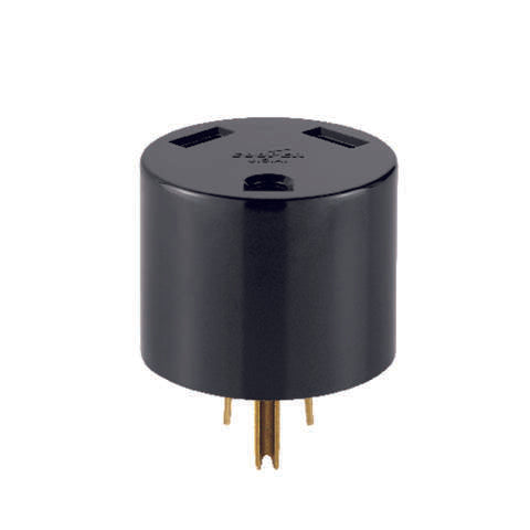 Pass & Seymour Commercial and Residential Plastic Straight Blade Adapter 30 2 Pole 3 Wire