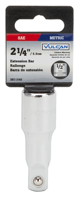 Vulcan MT6508394 Hang Tagged Extension Bar, 2-1/2 in L, Chrome