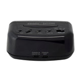 ALARM CLCK DIG WHT LED W/USB-C