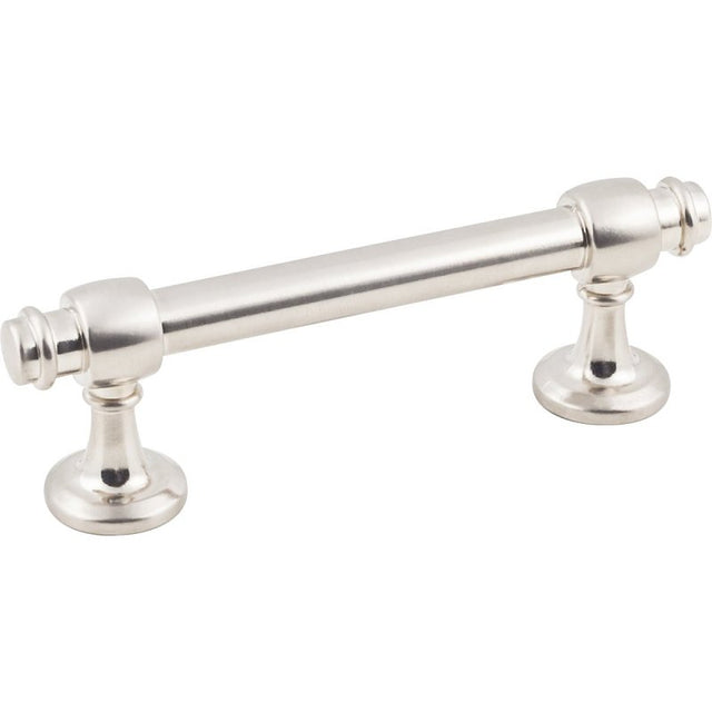 KasaWare K2083SN-8 Cabinet Pull, 4 in L Handle, 1-3/8 in Projection, Zinc, Satin Nickel
