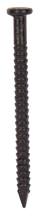 ProSource NTP-074-PS Panel Nail, 16D, 1 in L, Steel, Painted, Flat Head, Ring Shank, Black, 171 lb, Pack of 5