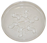 Gardener's Blue Ribbon Saucer Plus SP8VUS Planter Saucer, 8 in Dia, Plastic, Clear, Pack of 24