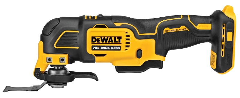 DEWALT DCS354B Oscillating Tool, Tool Only, 20 V, 0 to 18,000 opm, 1.6 deg Oscillating, Variable Speed Control