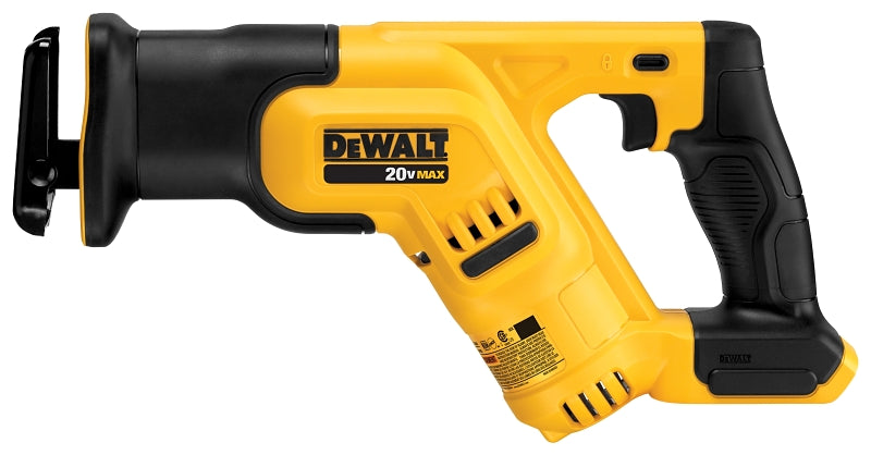 DEWALT DCS387B Reciprocating Saw, Tool Only, 20 V, 2 Ah, 1-1/8 in L Stroke, 0 to 2900 spm