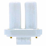 GE Ecolux 18 W T4 5.2 in. D X 5.8 in. L CFL Bulb Warm White A-Line 2700 K 1 pk
