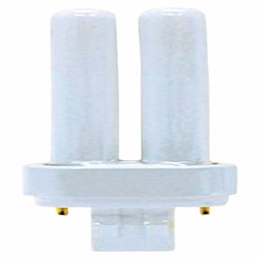 GE Ecolux 18 W T4 5.2 in. D X 5.8 in. L CFL Bulb Warm White A-Line 2700 K 1 pk