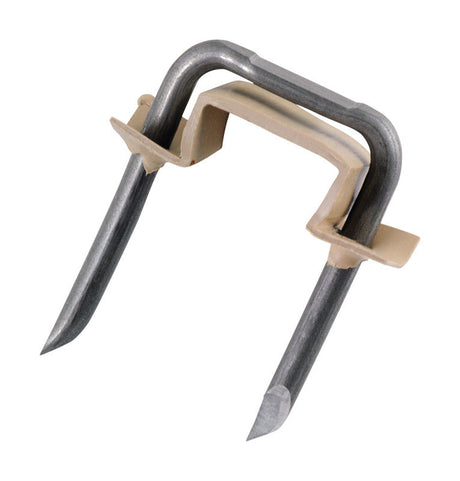 Gardner Bender .55 in. W Metal Insulated Cable Staple 15 pk, Pack of 5