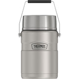 Thermos BIG BOSS STAINLESS KING Series SK3030MSTRI4 Vacuum Insulated Food Jar with Inner Container, 47 oz Capacity