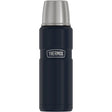 Thermos Stainless King Series SK2000MDB4 Beverage Bottle, 16 oz, Stainless Steel, Midnight Blue