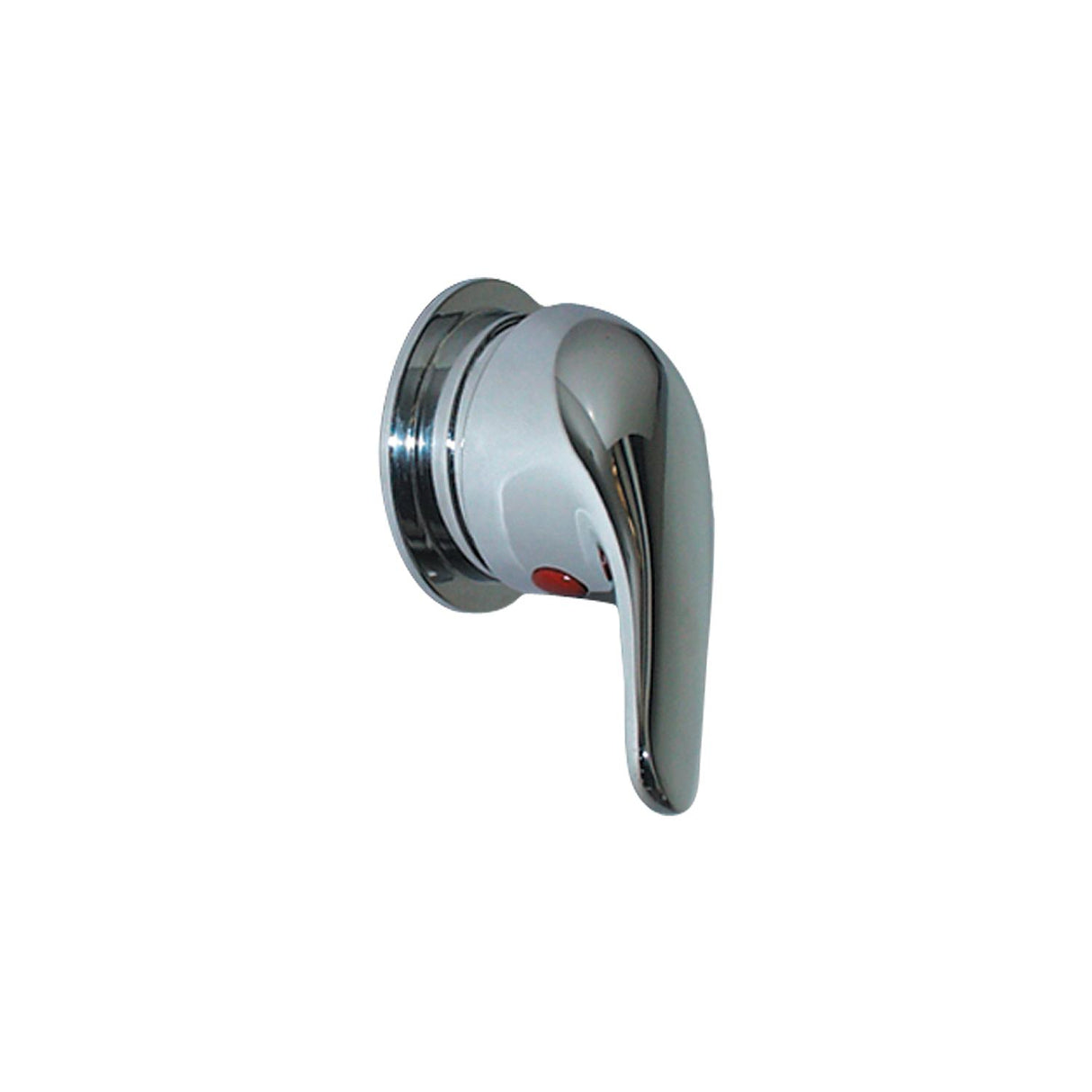 Scandvik 10479 Single Lever Shower Mixer Valve With Compact Trim Ring (Includes (3) 1/2″ Hose Barb Fittings)