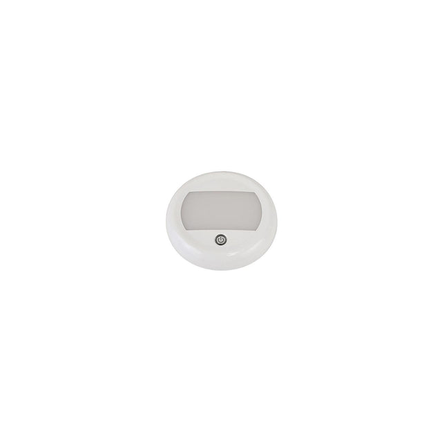Scandvik 41323P LED Dome Light w/Touch Switch, 5-1/8″