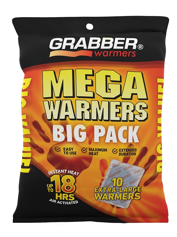 Grabber Warmers MWES10 Mega Warmer, > 12 hr Duration