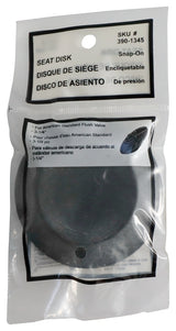 ProSource PMB-176 Flush Valve Seat Disc, Specifications: 3-1/4 in, Black