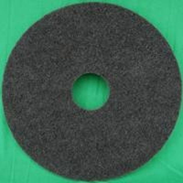 North American Paper 421414 Stripping Pad, 20 in Dia, Black, Pack of 5
