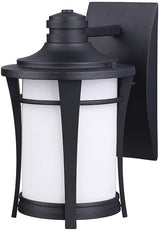 Canarm MAYA Series IOL138BK Outdoor Wall Light, 120 V, Incandescent Lamp