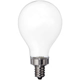 GE A15 E12 (Candelabra) LED Bulb Soft White 40 Watt Equivalence 2 pk, Pack of 12