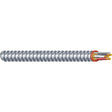 Southwire Duraclad 55278521 Armored Cable, 14 AWG Cable, 3 -Conductor, Copper Conductor, THHN Insulation, 25 ft L
