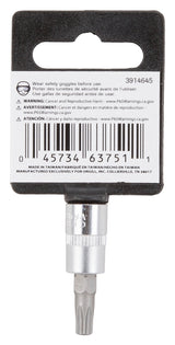 Vulcan 55050030SD Star Bit Socket, T30 Tip, Chrome